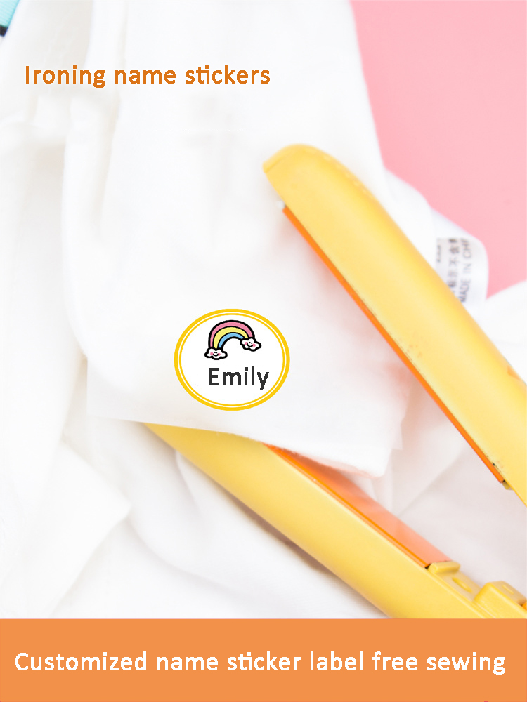 Baby Clothing Labels - Customized Ironing-on Name Stickers Heating on