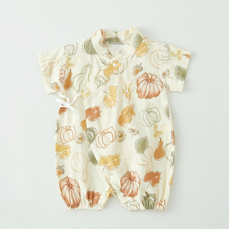 Bamboo Bodysuit Baby - Unisex Baby Summer Onesie Baby Clothing