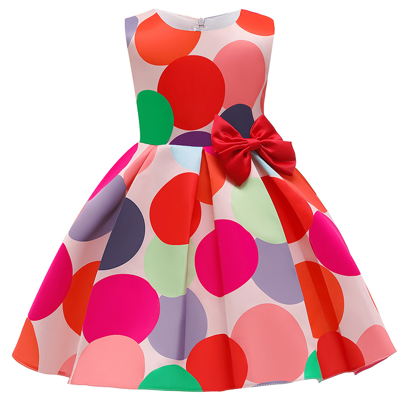 Baby Clothing For Summer - Baby Girls Flower Striped Dress For