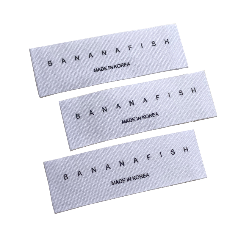 Baby Clothing Labels - Custom Organic Cotton Label 2CM Width
