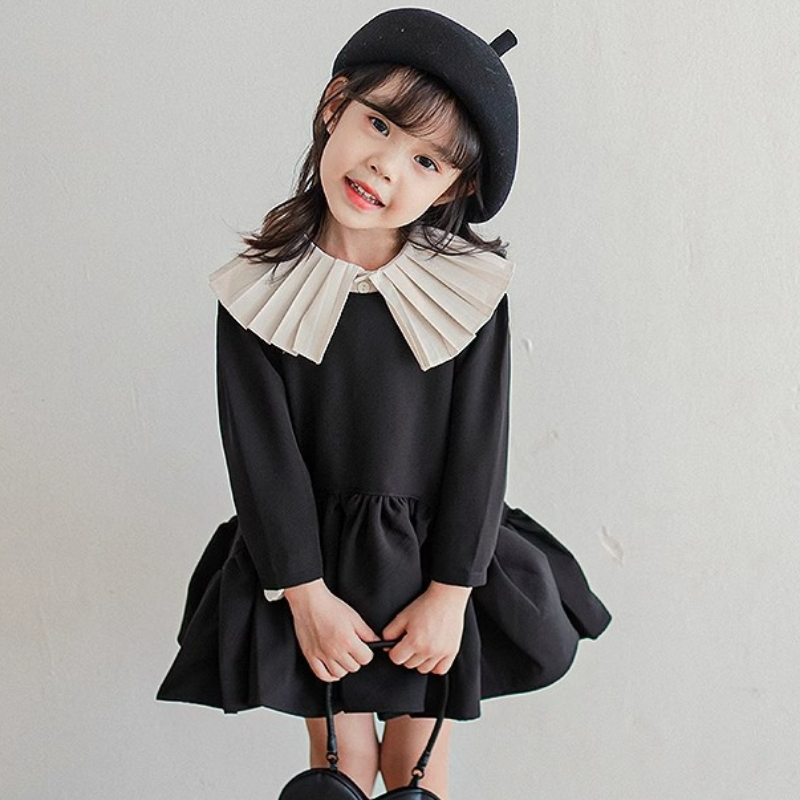 Baby Clothing Line - Spring Girls' Long Sleeved Dresses Stylish