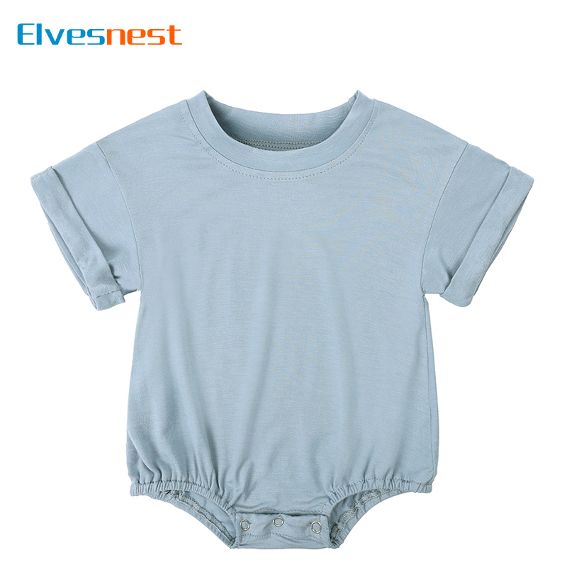 Bamboo Bodysuit Baby - Bamboo Fiber Baby Girl Bodysuit Fashion