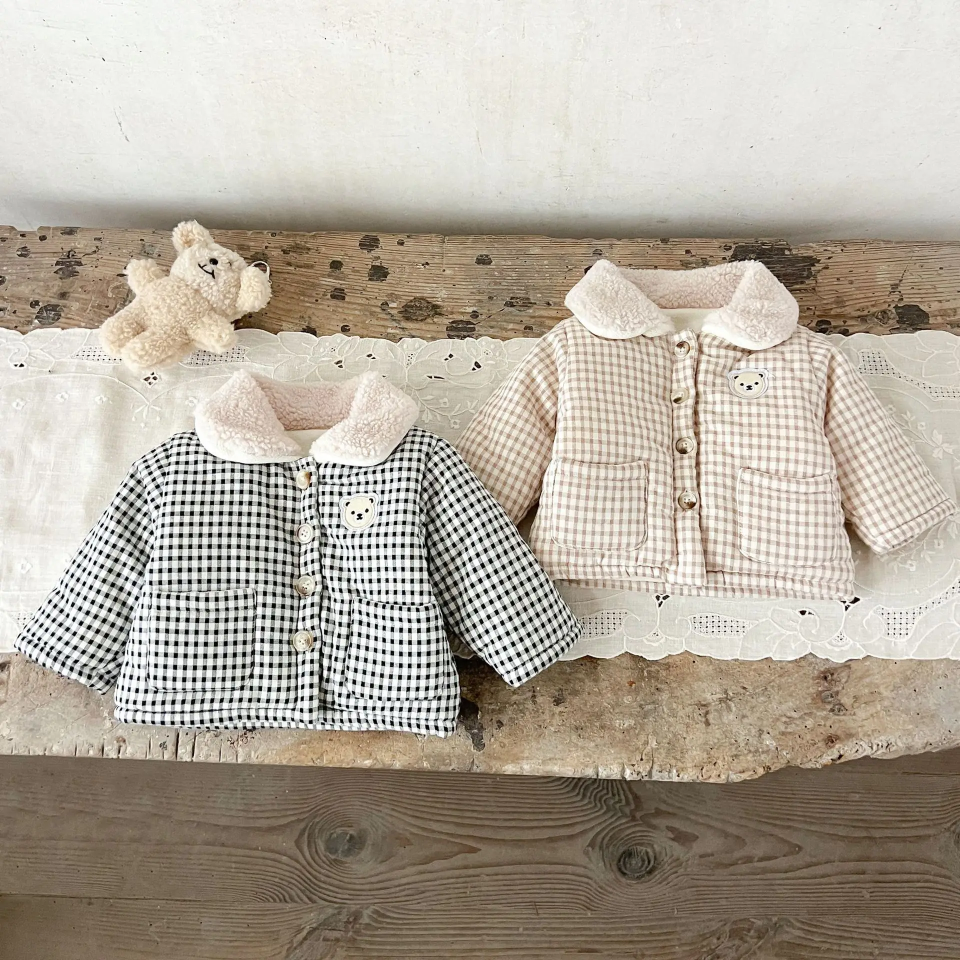 Baby Clothing Line - LILIGIRL Winter Baby Girl Clothing Plaid