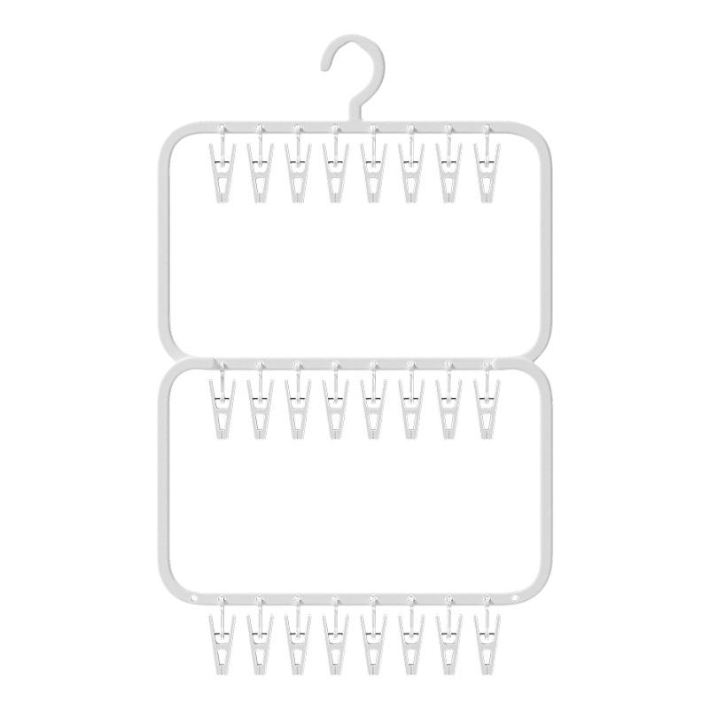 New Multi-clip Sock Hanger Mul - Baby Clothing Drying Rack recension och pris