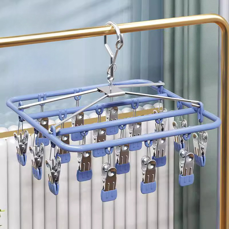 Stainless Steel Multi-clamp Cl - Baby Clothing Drying Rack recension och pris