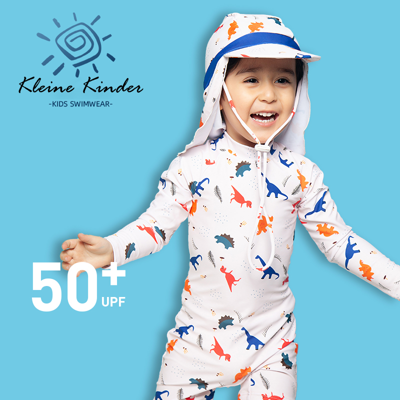 Swimsuit Kids One Piece Dinosa - Baby Swimwear Uv recension och pris