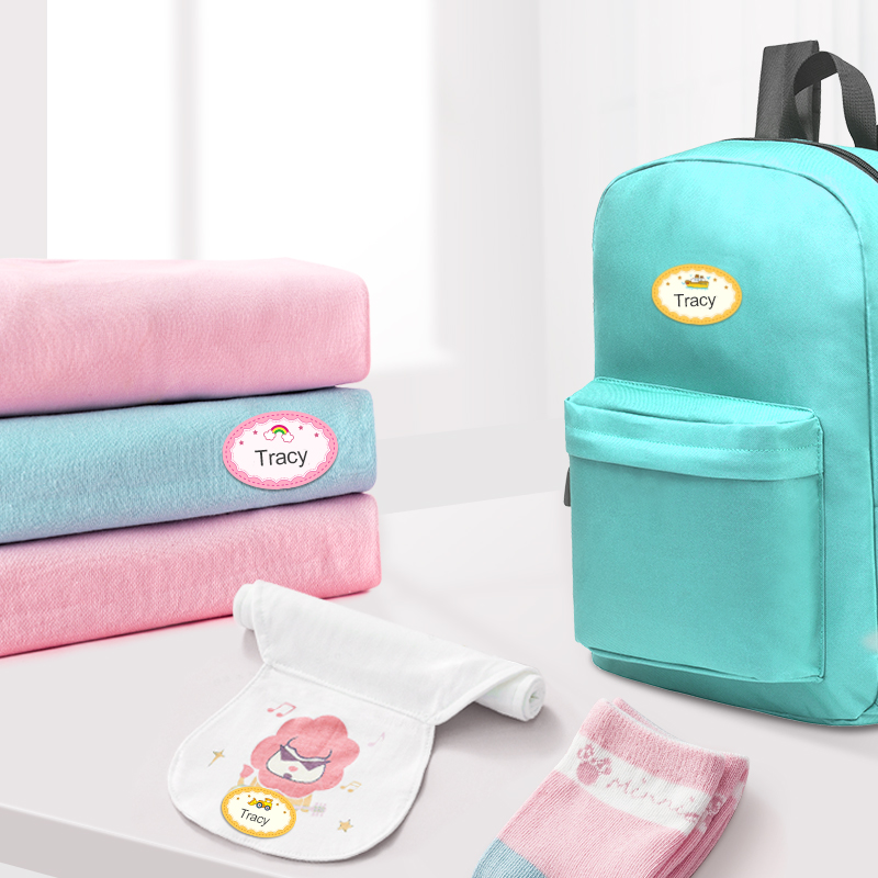 Customized Kids School Name Ta - Baby Clothing Labels recension och pris
