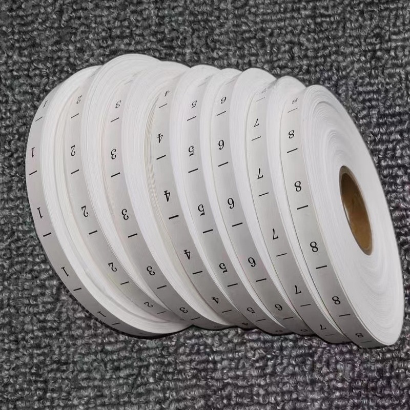 3000PCS/Roll 1-100 Number Size - Baby Clothing Labels recension och pris