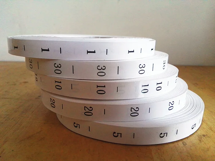 3000PCS/Roll 1-100 Number Size - Baby Clothing Labels recension och pris