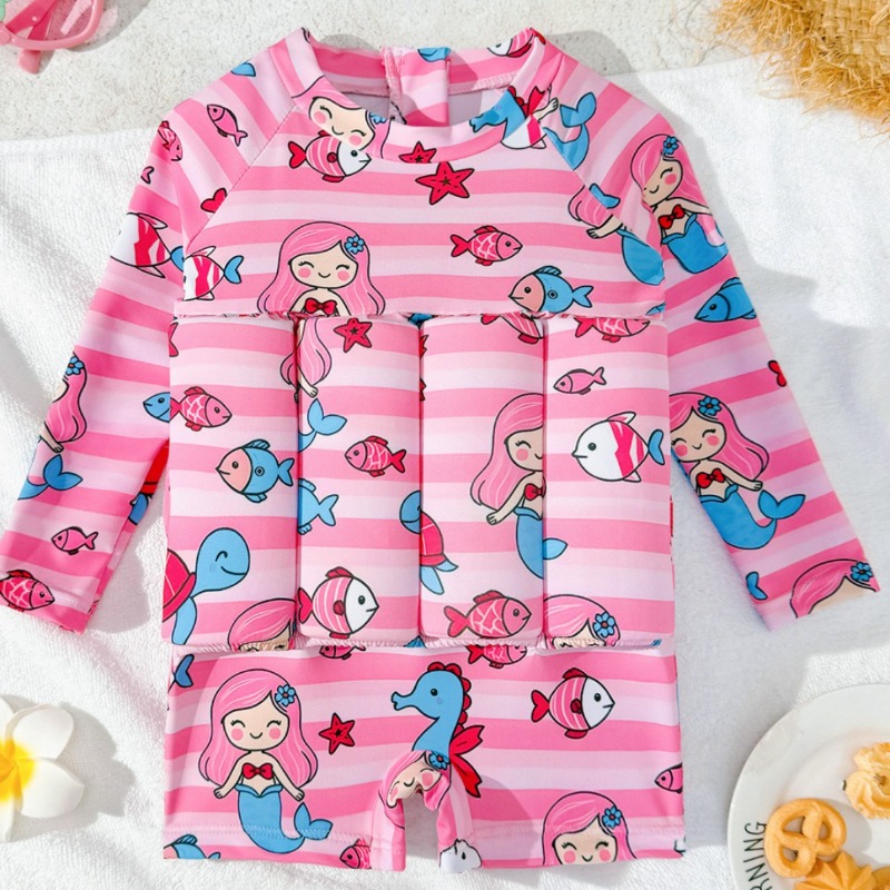 Boys Girls Float Swimwear Long - Baby Swimwear Uv recension och pris