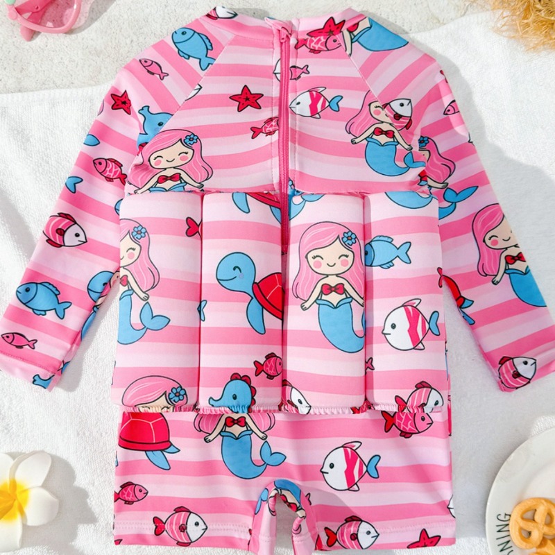 Boys Girls Float Swimwear Long - Baby Swimwear Uv recension och pris