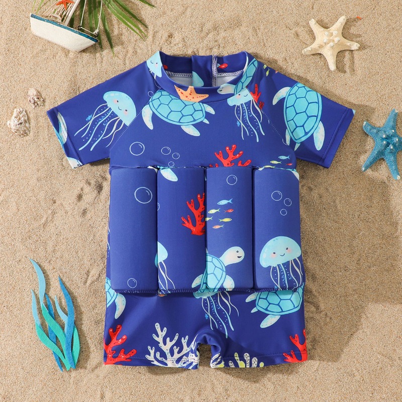 Boys Girls Float Swimwear Long - Baby Swimwear Uv recension och pris