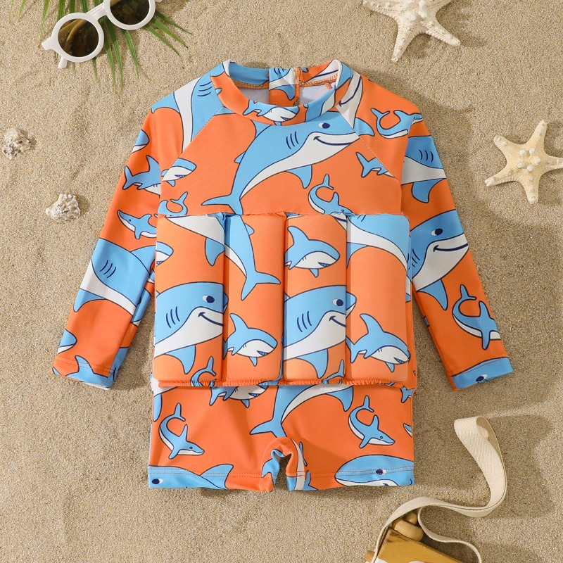 Boys Girls Float Swimwear Long - Baby Swimwear Uv recension och pris
