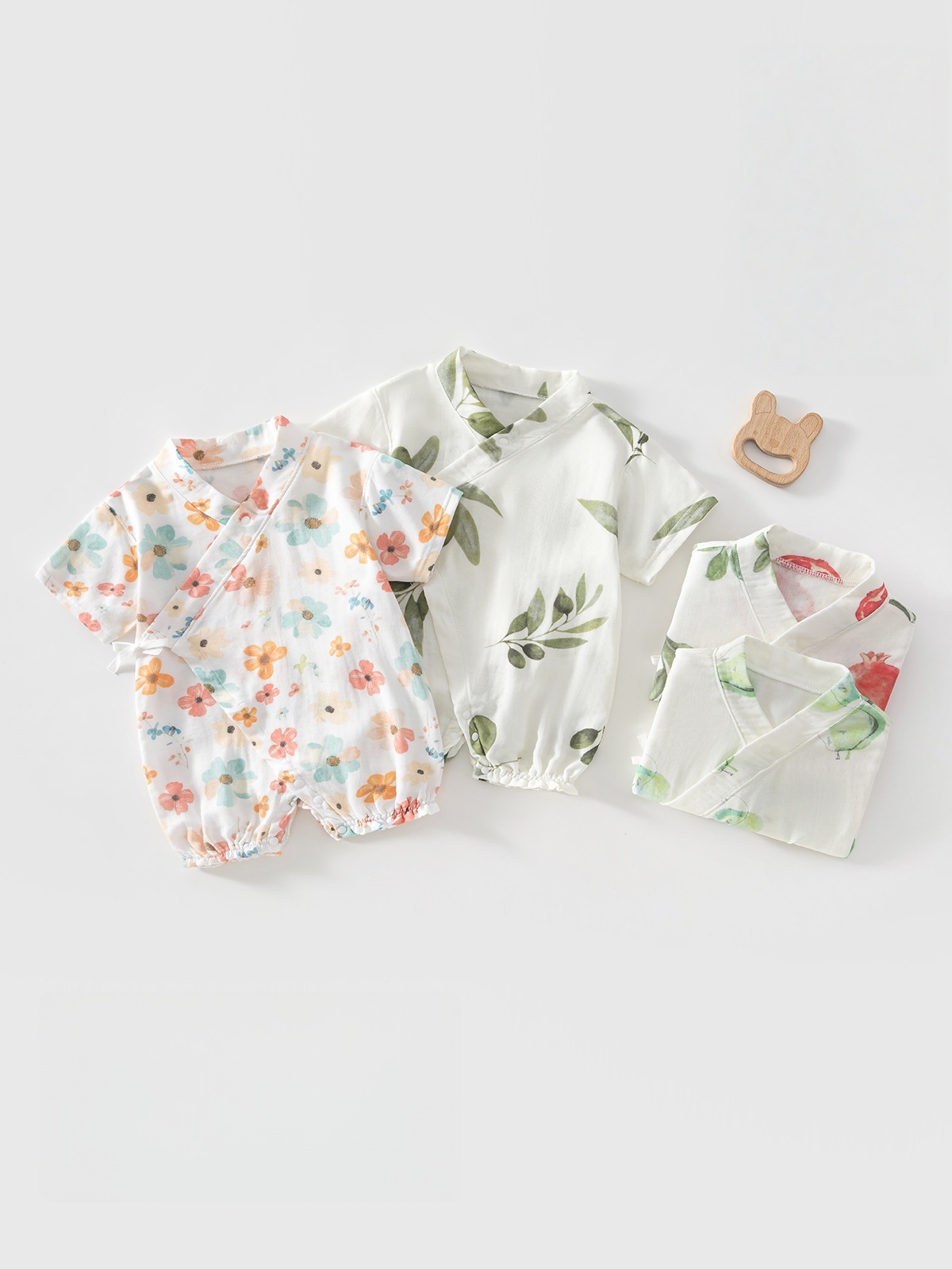 0-2Y Summer Baby Newborn Bodys - Bamboo Bodysuit Baby recension och pris