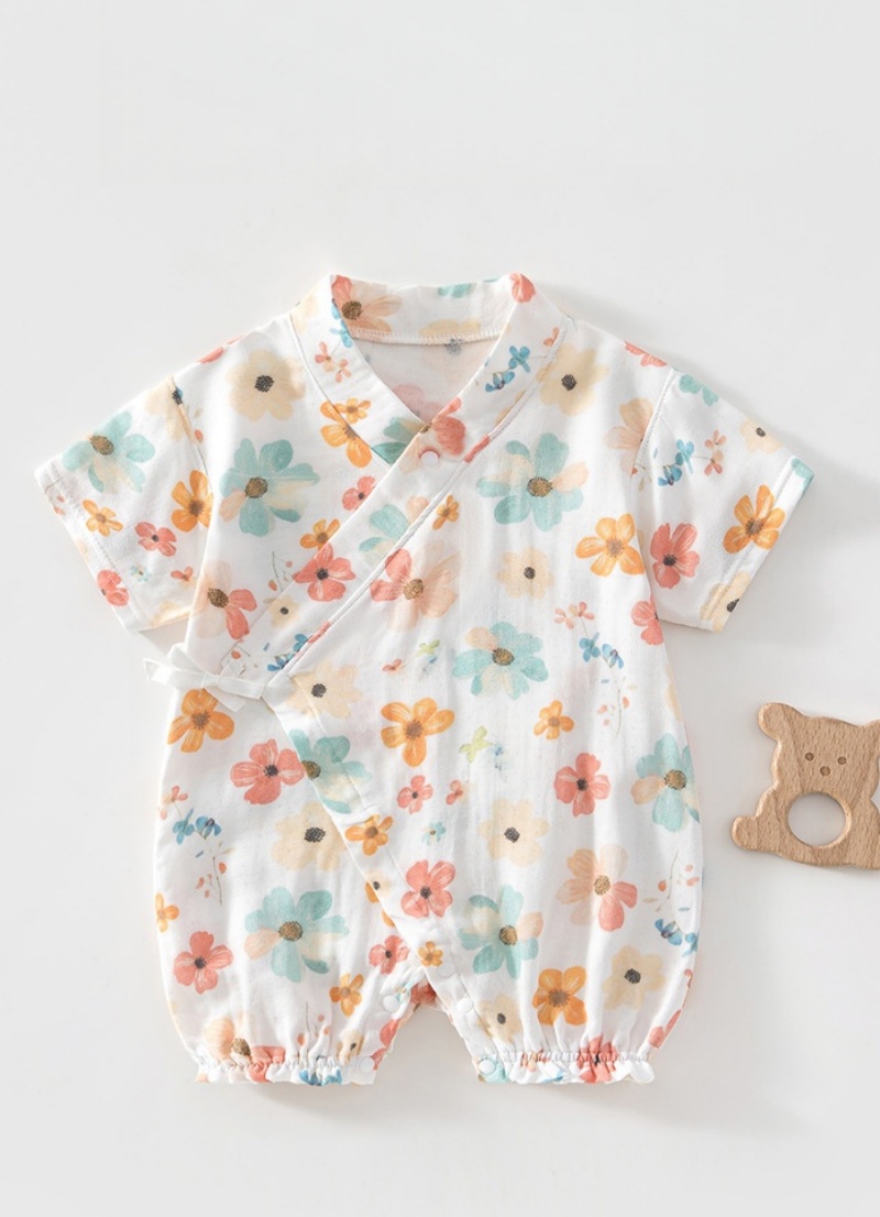 0-2Y Summer Baby Newborn Bodys - Bamboo Bodysuit Baby recension och pris