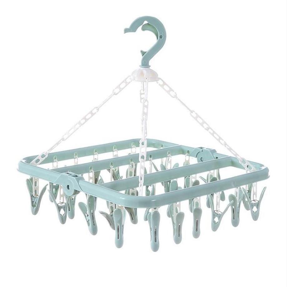 1 Pcs 32 Clips Folding Clothes - Baby Clothing Drying Rack recension och pris