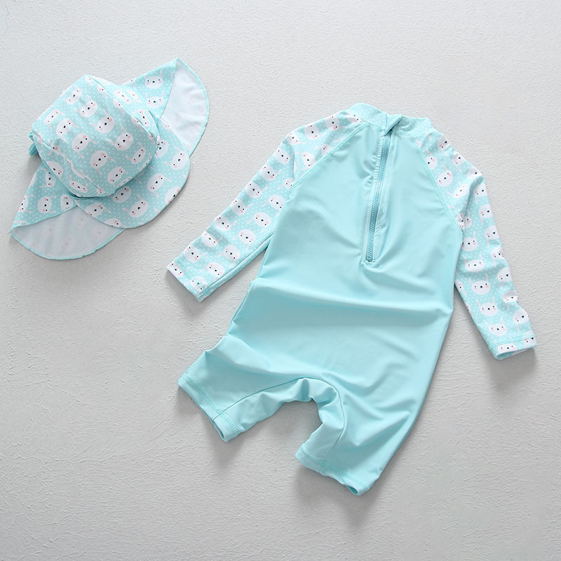 Children's  UV UPF50+ Blue Swi - Baby Swimwear Uv recension och pris