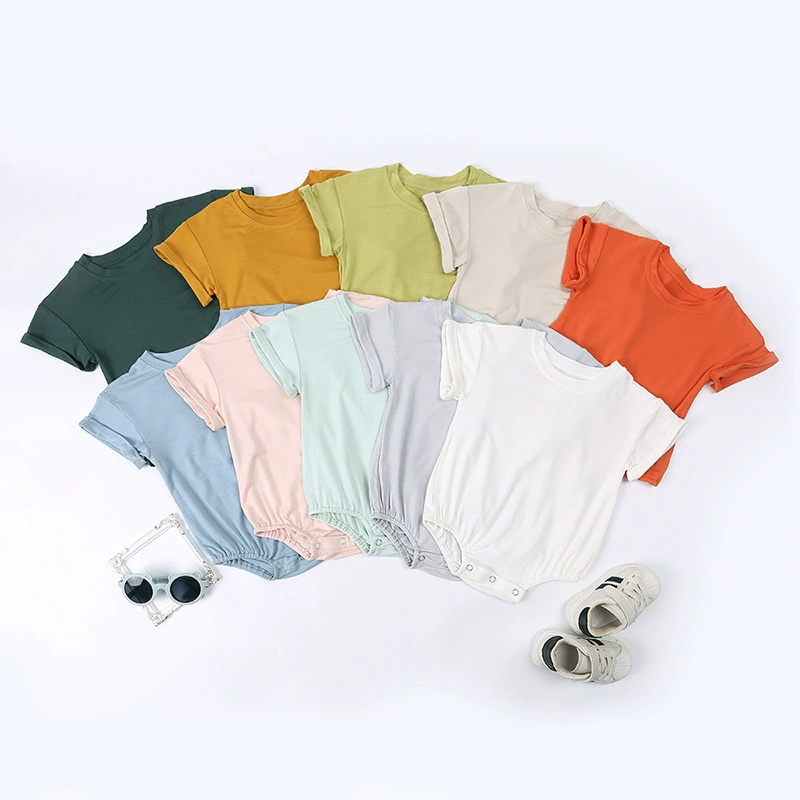 Newborn Baby Boy Girl Basic So - Bamboo Bodysuit Baby recension och pris