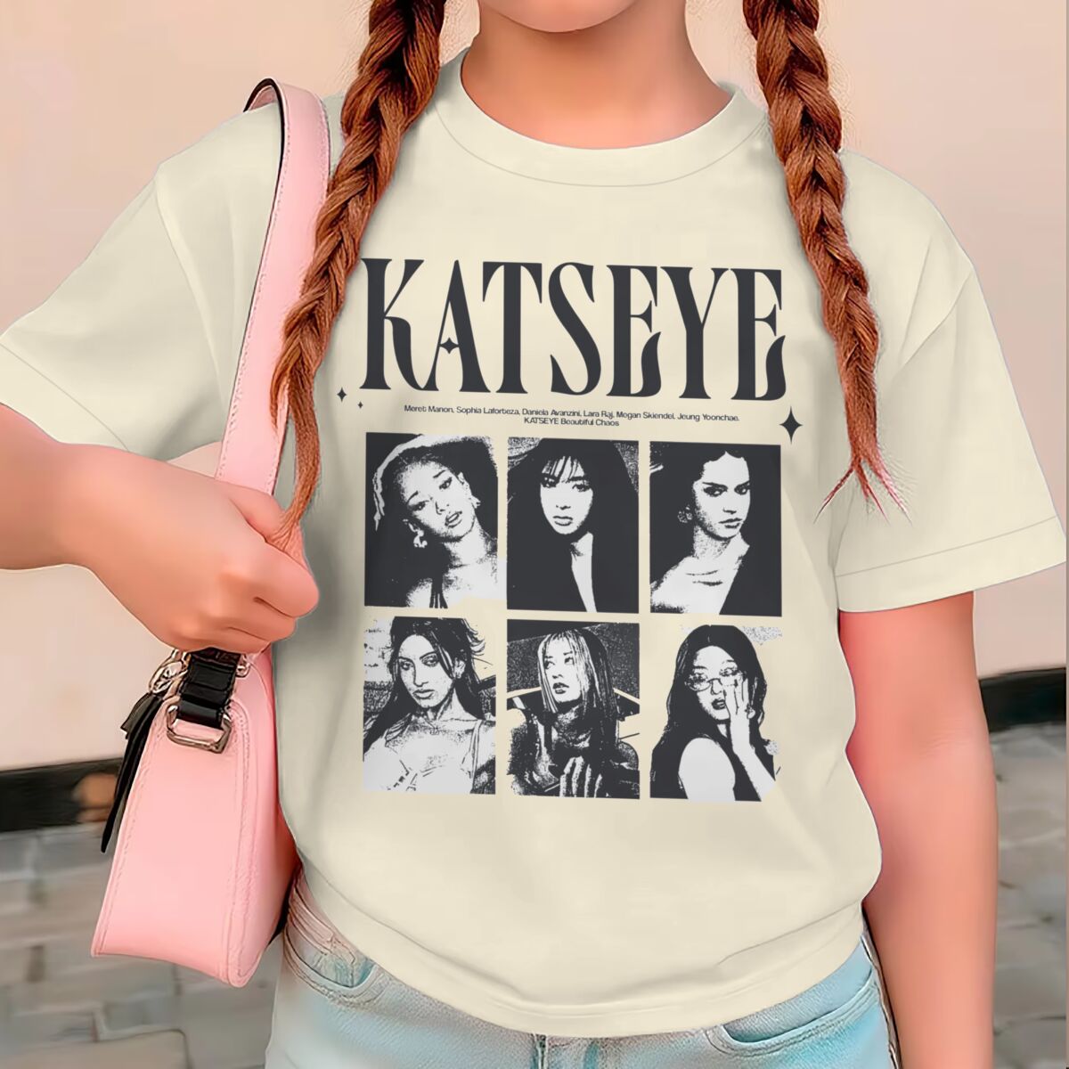 KATSEYE Print Summer Tops Girl - Baby Clothing For Summer recension och pris