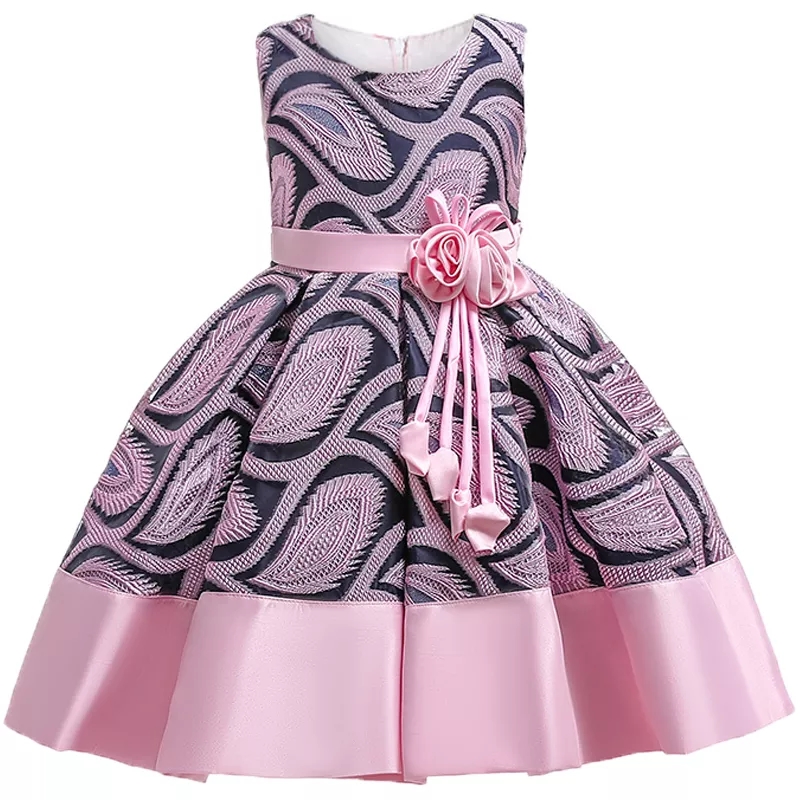 Baby Girls Flower Striped Dres - Baby Clothing For Summer recension och pris