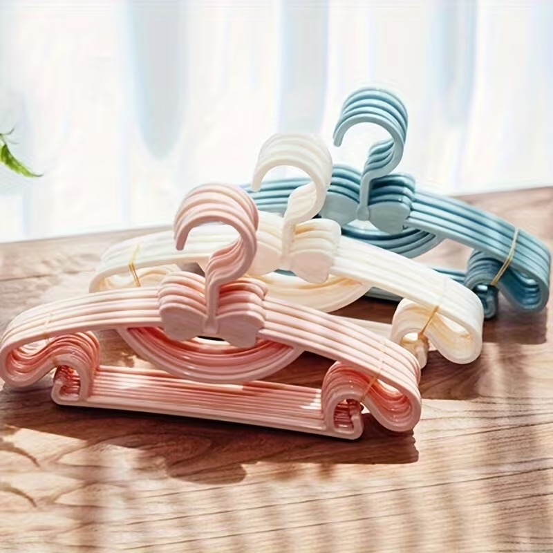 10-100PCS Kids Plastic Hangers - Baby Clothing Drying Rack recension och pris