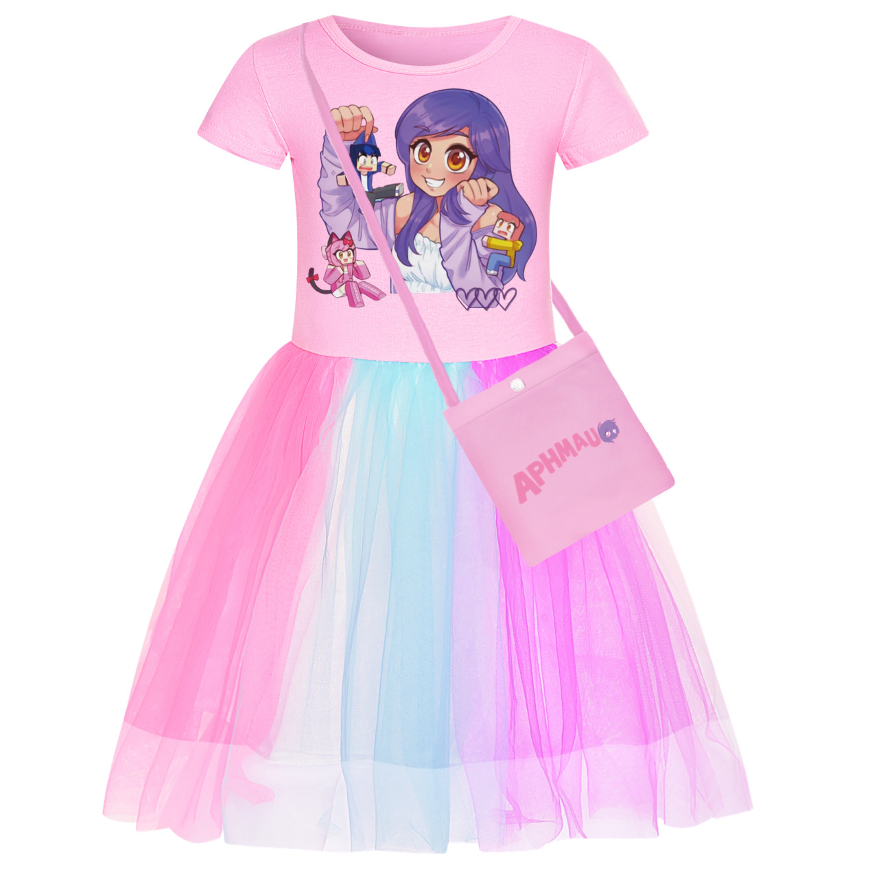 Aphmau Dress Kids Cute Short S - Baby Clothing Line recension och pris