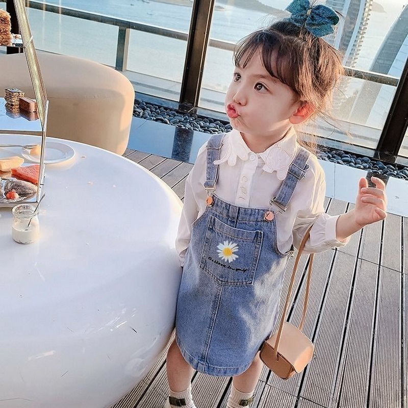 2-10Yrs Baby Girl Jean Suspend - Baby Clothing Line recension och pris