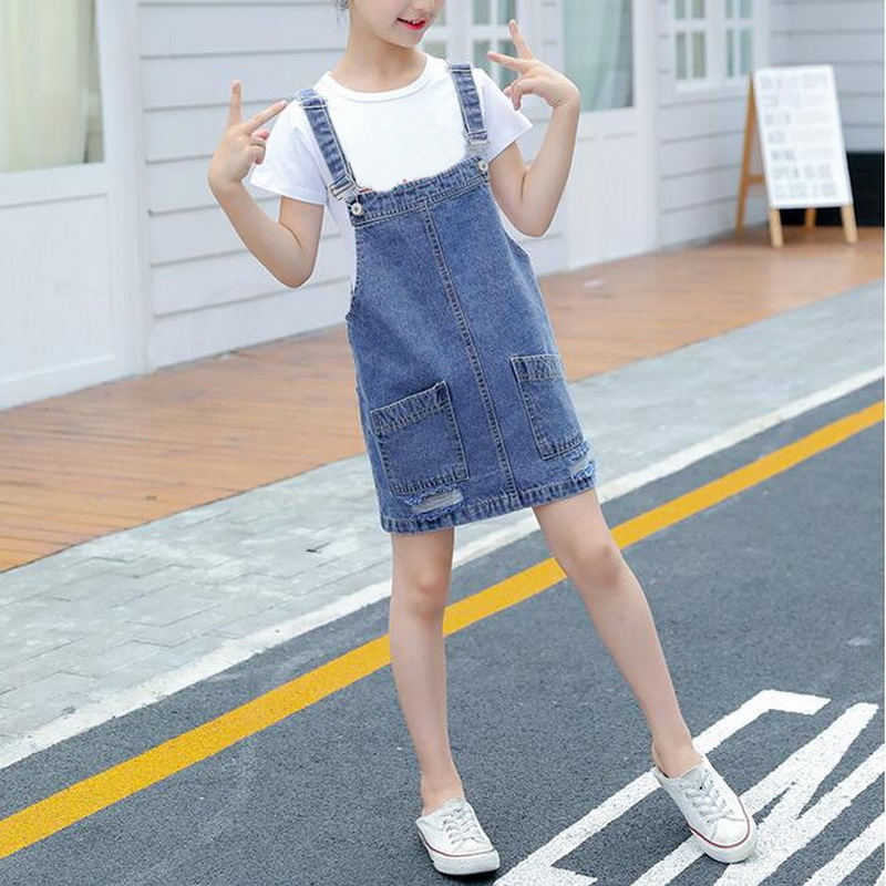 2-10Yrs Baby Girl Jean Suspend - Baby Clothing Line recension och pris