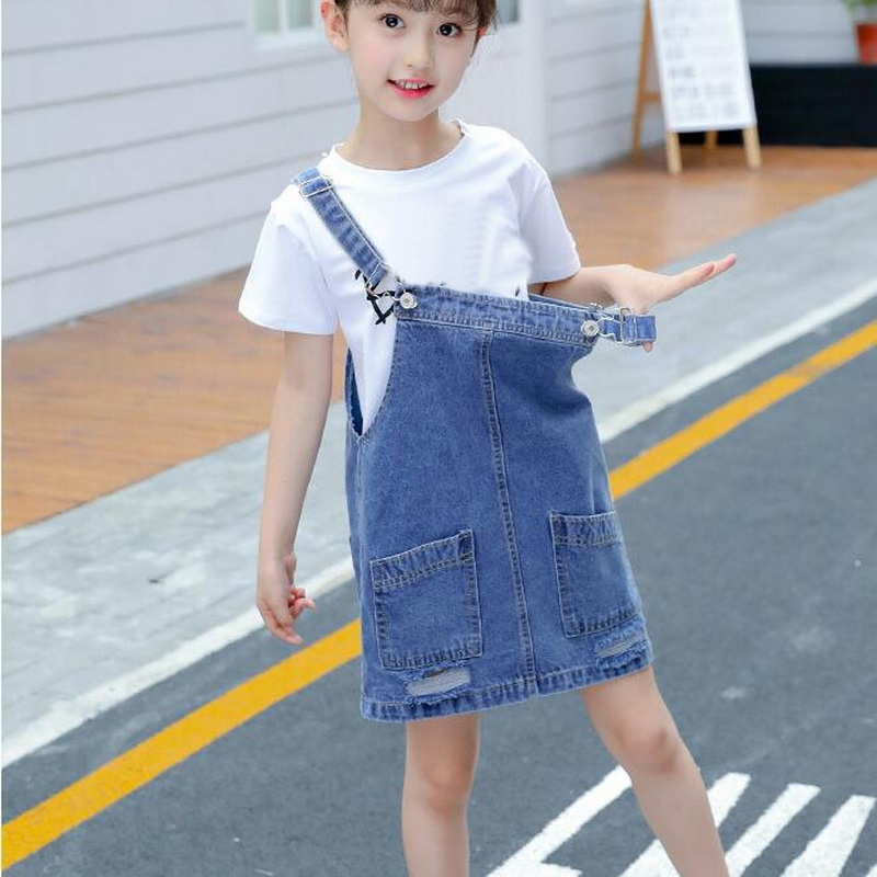 2-10Yrs Baby Girl Jean Suspend - Baby Clothing Line recension och pris