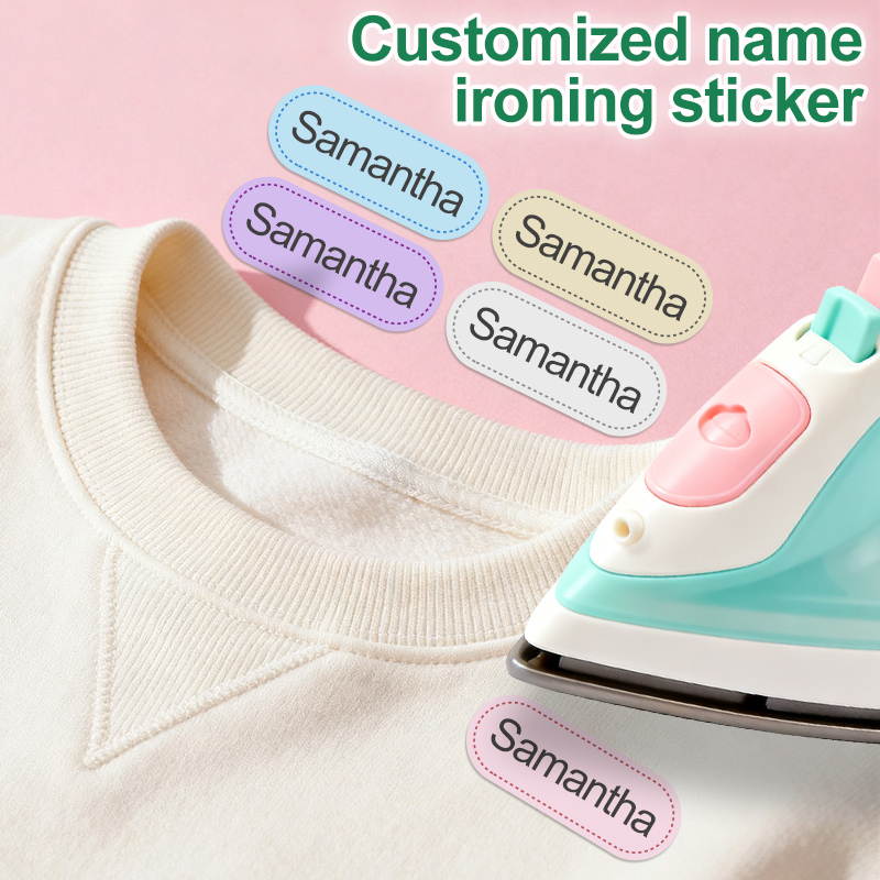 Labels for Ironing-for Cotton- - Baby Clothing Labels recension och pris