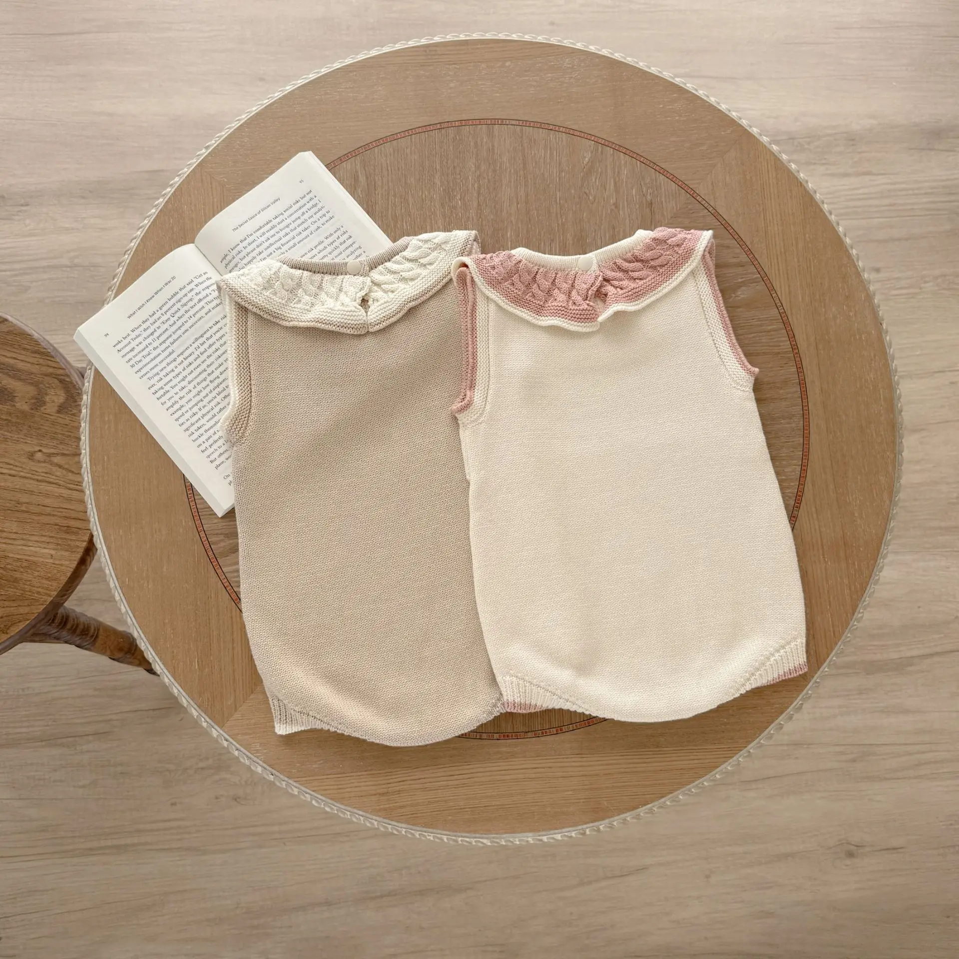 Summer Knitted 0-2Y Baby Girls - Bamboo Bodysuit Baby recension och pris