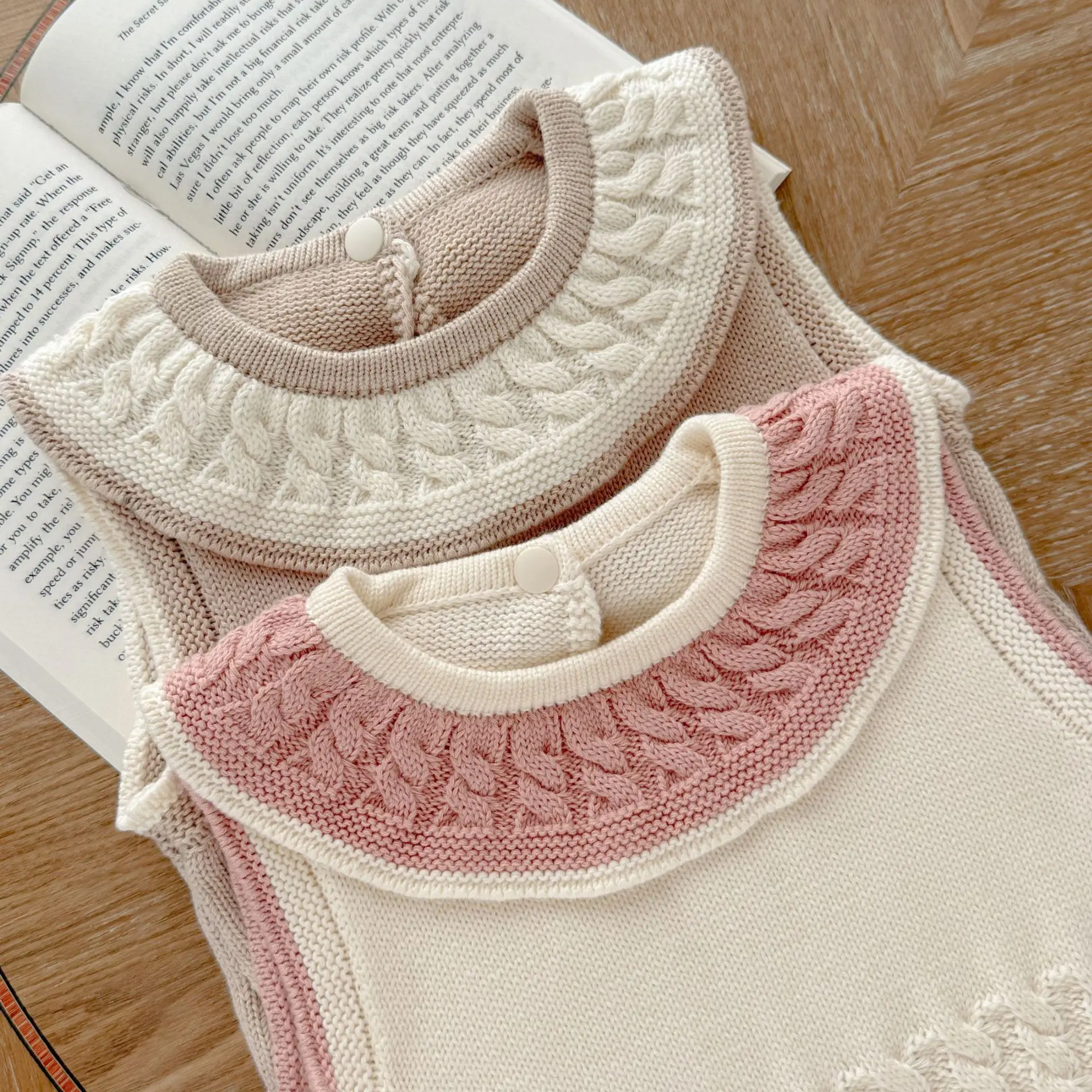 Summer Knitted 0-2Y Baby Girls - Bamboo Bodysuit Baby recension och pris