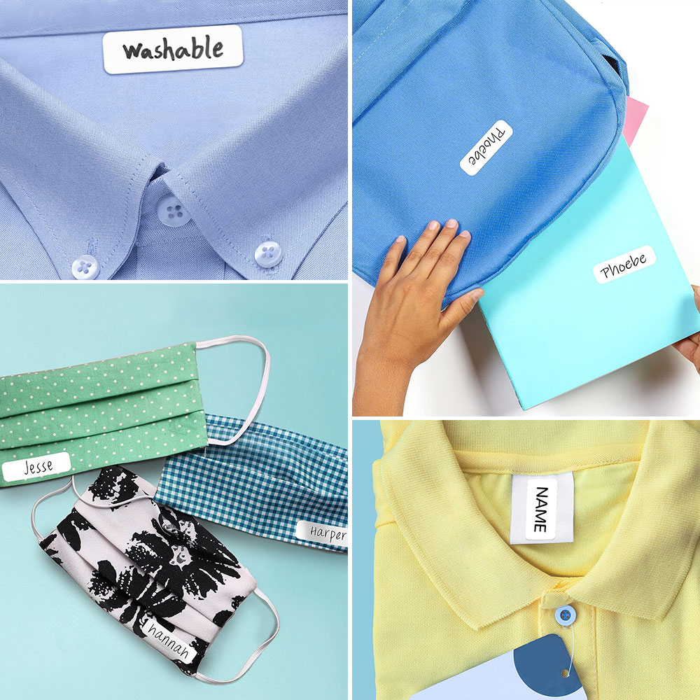 No-Iron Clothing Labels Wash W - Baby Clothing Labels recension och pris