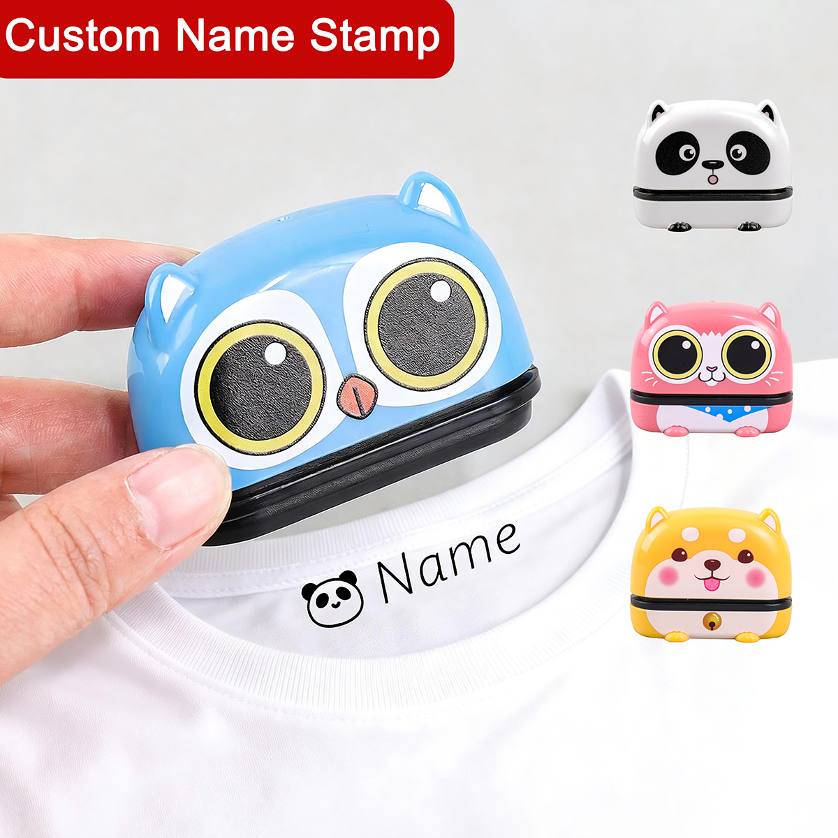 Cute Custom Name Stamp Persona - Baby Clothing Labels recension och pris