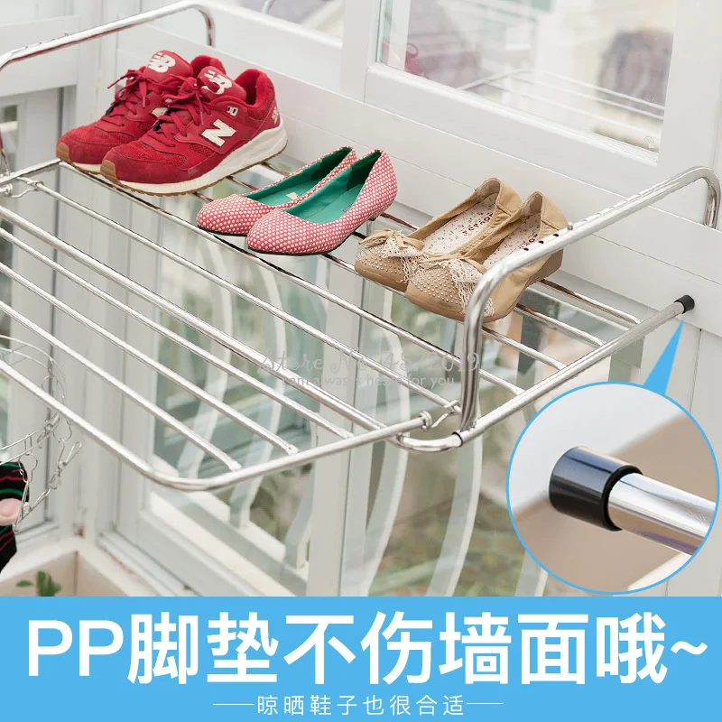 Extendable Stainless Steel Fol - Baby Clothing Drying Rack recension och pris