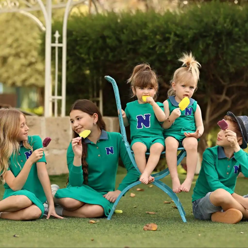 2026 Mali's SS Green Polo Coll - Baby Clothing For Summer recension och pris