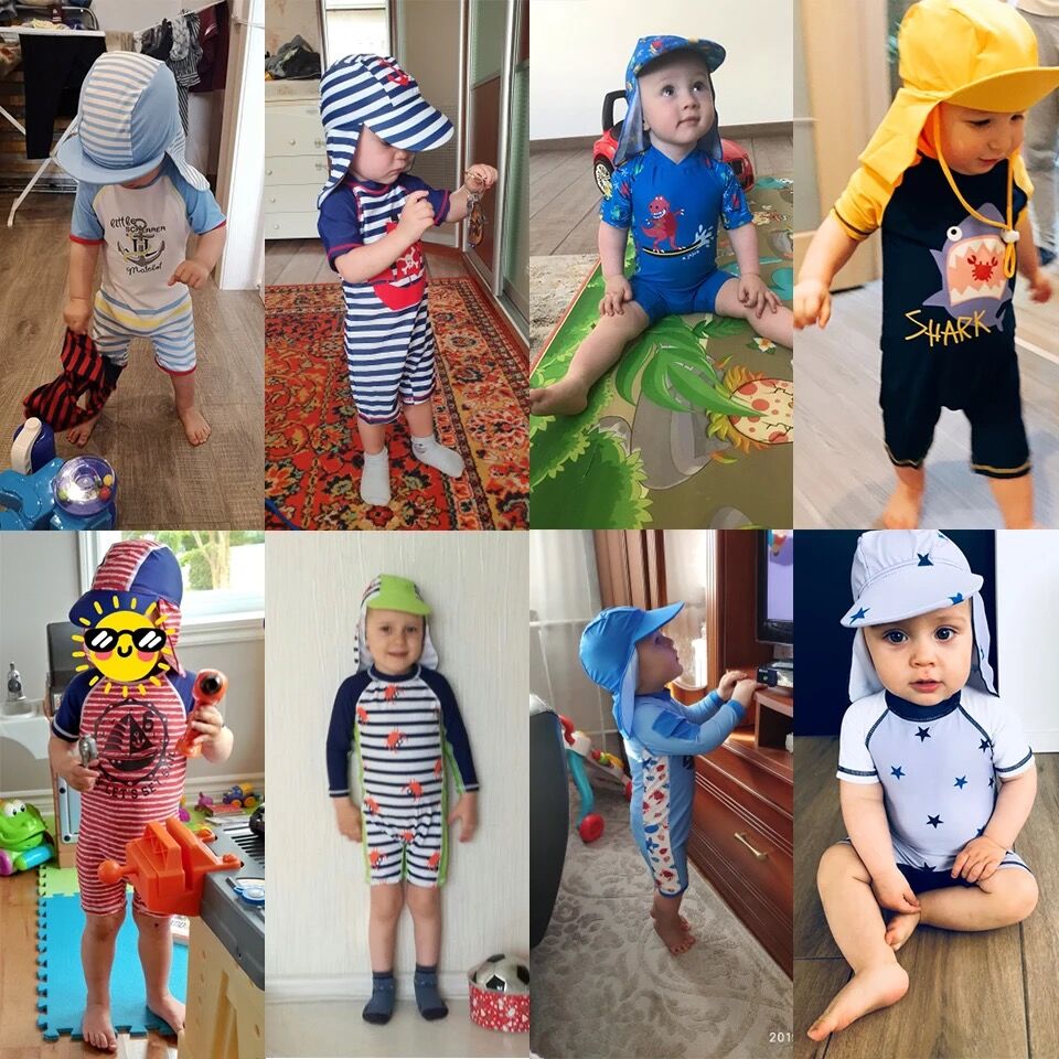 Swimsuit Baby Boy UPF50+ Infan - Baby Swimwear Uv recension och pris