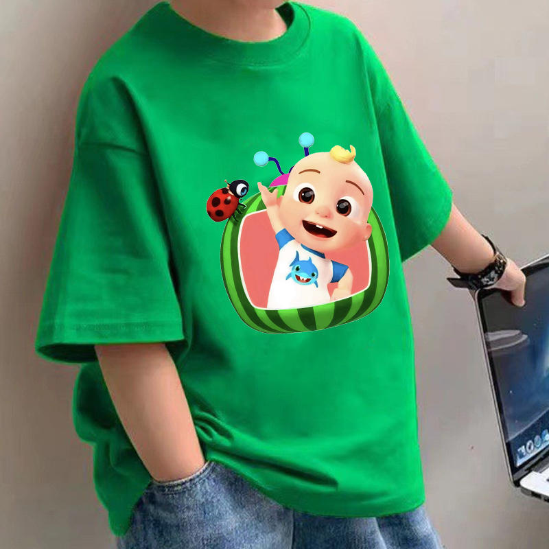 Cocomelons Baby T-Shirts Anime - Baby Clothing For Summer recension och pris