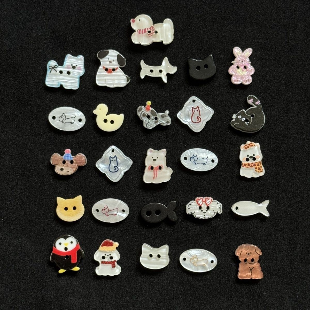 10PCS Cute Cat Puppy Penguin B - Baby Zoo Clothing recension och pris