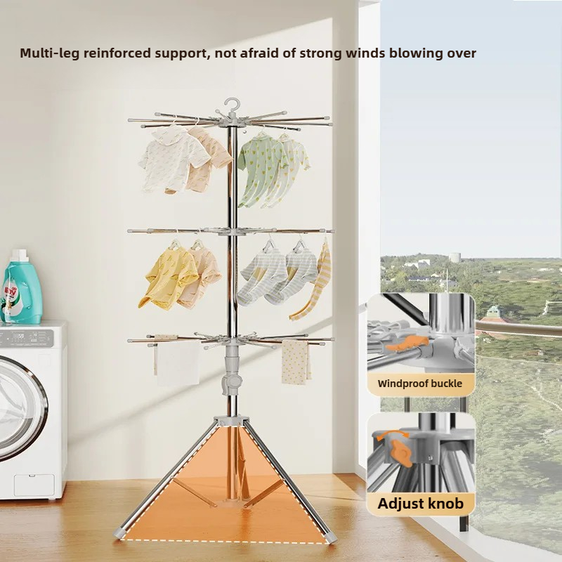Baby Clothes Drying Rack-Folda - Baby Clothing Drying Rack recension och pris