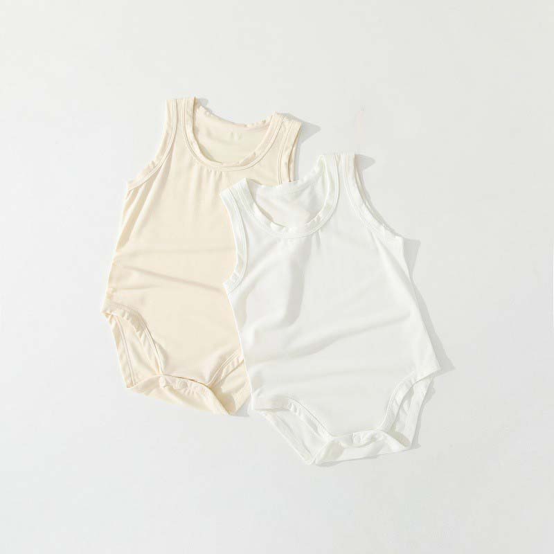 Baby Sleeveless Bodysuit Bambo - Bamboo Bodysuit Baby recension och pris